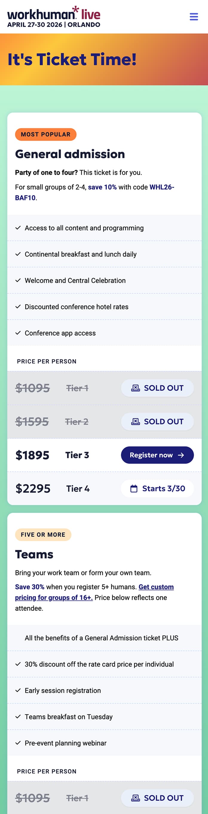 Workhuman Live Orlando 2026